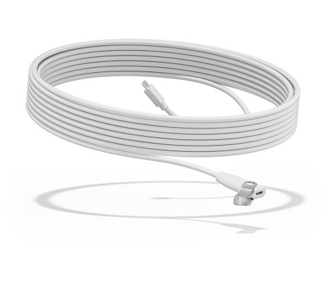 Kabel Logitech Rally Mic Pod Extension Cable Biały