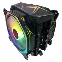 RAMPAGE CHŁODZENIE PROCESORA OCTAGON C60 LGA 1700/AM5 1800RPM 2 WENTYLATORY 120MM ARGB