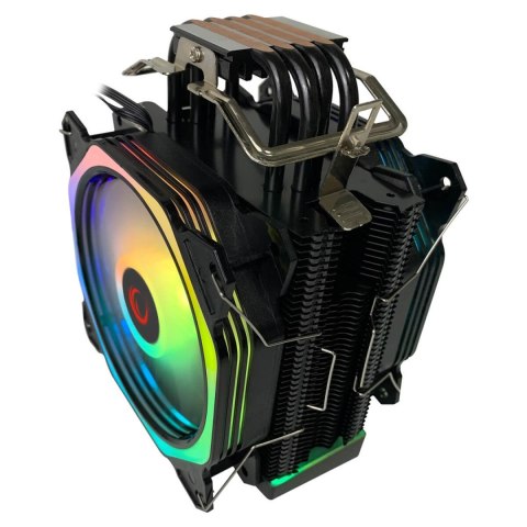 RAMPAGE CHŁODZENIE PROCESORA OCTAGON C60 LGA 1700/AM5 1800RPM 2 WENTYLATORY 120MM ARGB