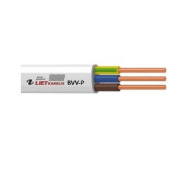 CABLE BVV-P 2X2.5 WHITE 50M