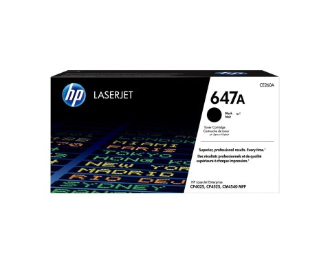 Toner HP 647A CE260A Czarny
