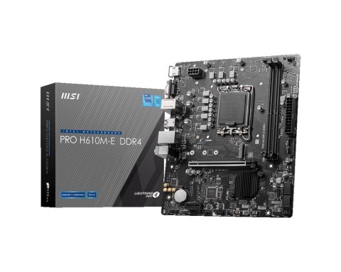 MSI PRO H610M-E