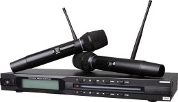 Zestaw mikrofonów bezprzewodowych Nexal Dual-Channel Wireless Microphone System