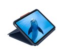 Logitech Rugged Combo 4 Touch QWERTZ Niemiecki Smart Connector Niebieski