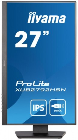 Monitor 27 cali XUB2792HSN-B5 IPS,FHD,HDMI,DP,USB-c Dock,HAS(150mm)