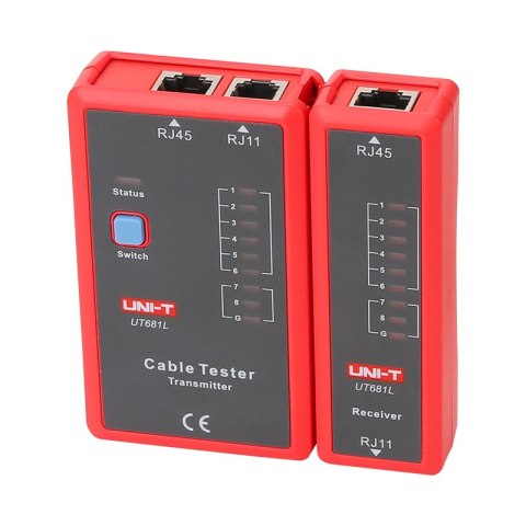 UNI-T UT681L Network Cable Tester, RJ45 and RJ11 | UNI-T