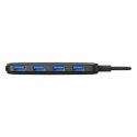 USB (3.0) hub 4-port, DHC-CT110, czarny, Hewlett-Packard