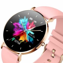 MANTA Smartwatch damski Alexa różowy