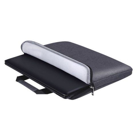 Torba na notebook 15,6", Chic, szara, poliester, Defender