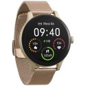 Garett Smartwatch Classy złoty stalowy