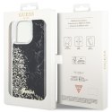 Guess GUHCP14XLCSGSGK iPhone 14 Pro Max 6.7" czarny/black hardcase Liquid Glitter Marble